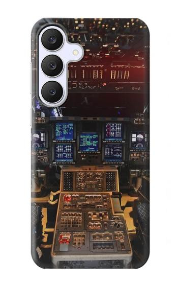 S3836 Airplane Cockpit Case For Samsung Galaxy S25 FE