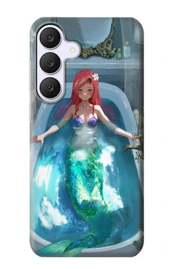 S3911 Cute Little Mermaid Aqua Spa Case For Samsung Galaxy S25 FE, S26 FE