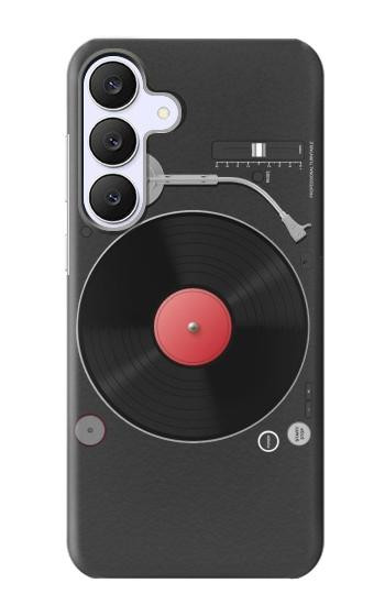 S3952 Turntable Vinyl Record Player Graphic Case For Samsung Galaxy S25 FE