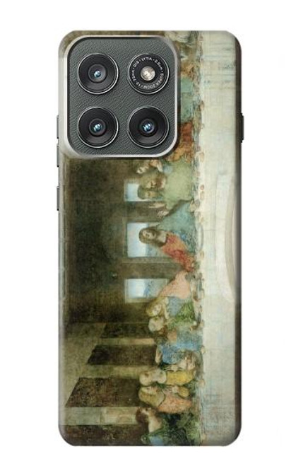 S0173 Leonardo DaVinci The Last Supper Case For Motorola Edge (2025)