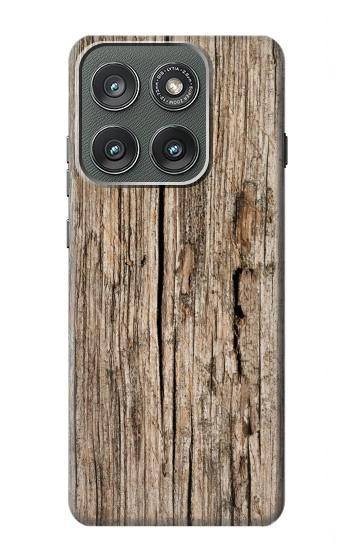 S0600 Wood Graphic Printed Case For Motorola Edge (2025)