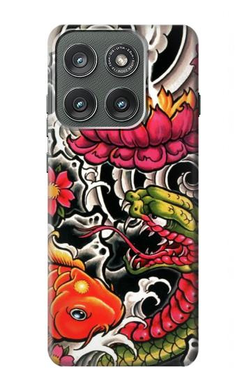 S0605 Yakuza Tattoo Case For Motorola Edge (2025)