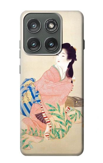 S0889 Japan Art Kimono Case For Motorola Edge (2025)