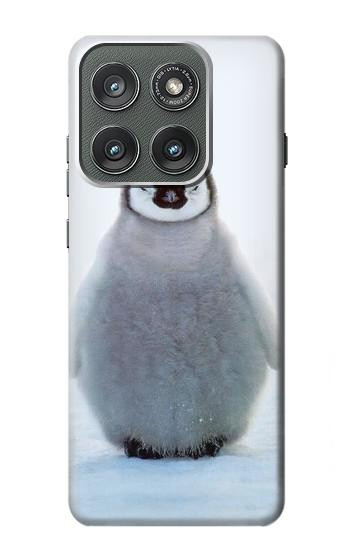 S1075 Penguin Ice Case For Motorola Edge (2025)