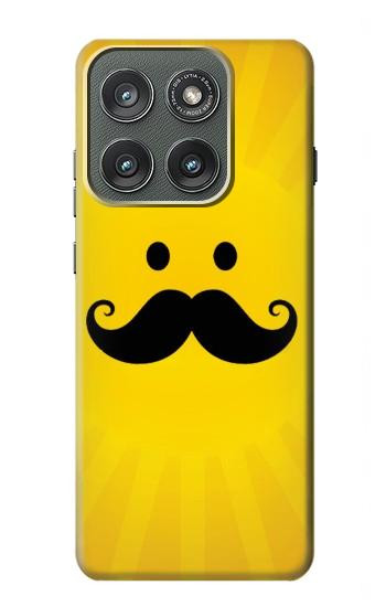 S1145 Yellow Mustache Sun Case For Motorola Edge (2025)