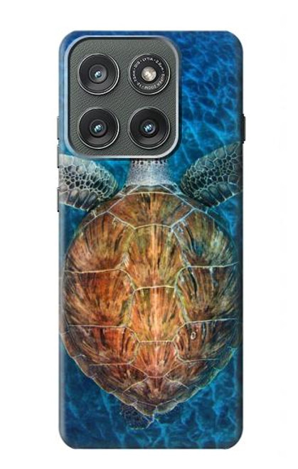 S1249 Blue Sea Turtle Case For Motorola Edge (2025)