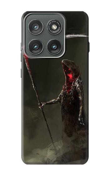 S1319 Grim Reaper Death Scythe Case For Motorola Edge (2025)