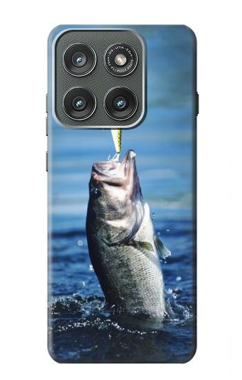 S1594 Bass Fishing Case For Motorola Edge (2025)