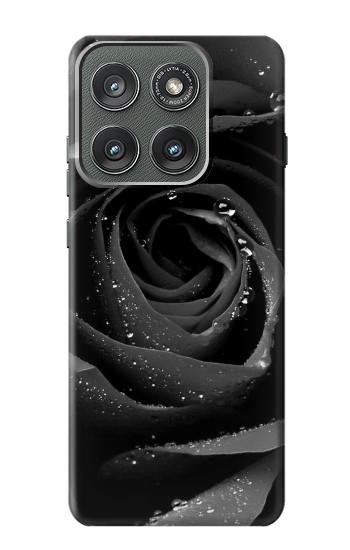 S1598 Black Rose Case For Motorola Edge (2025)