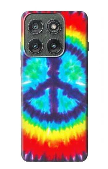 S1870 Tie Dye Peace Case For Motorola Edge (2025)
