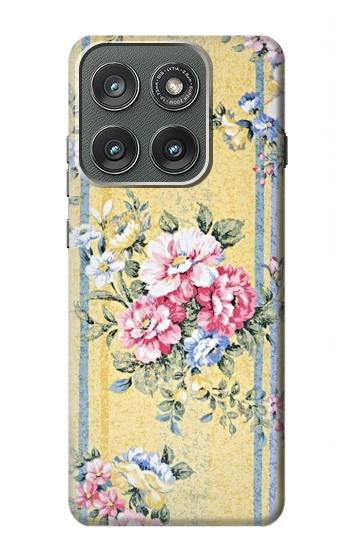 S2229 Vintage Flowers Case For Motorola Edge (2025)