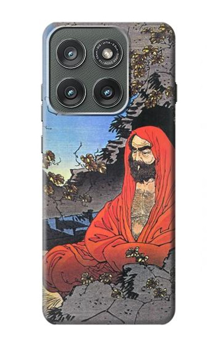 S2234 Zen Master Bodhidharma Yoshitoshi Case For Motorola Edge (2025)