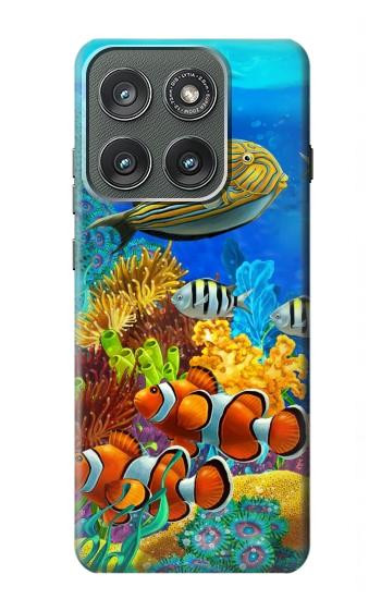 S2568 Sea Seabed Fish Corals Underwater Ocean Case For Motorola Edge (2025)