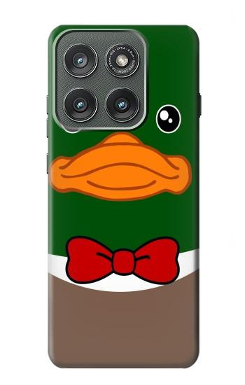 S2762 Green Head Mallard Duck Tuxedo Cartoon Case For Motorola Edge (2025)
