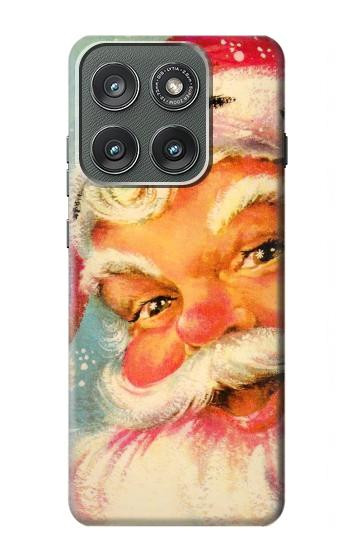 S2840 Christmas Vintage Santa Case For Motorola Edge (2025)