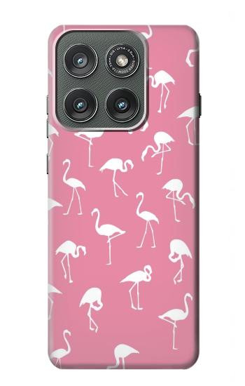 S2858 Pink Flamingo Pattern Case For Motorola Edge (2025)