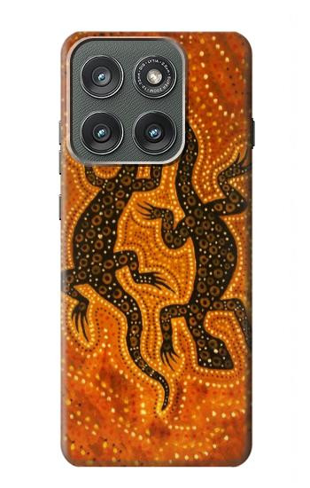 S2901 Lizard Aboriginal Art Case For Motorola Edge (2025)