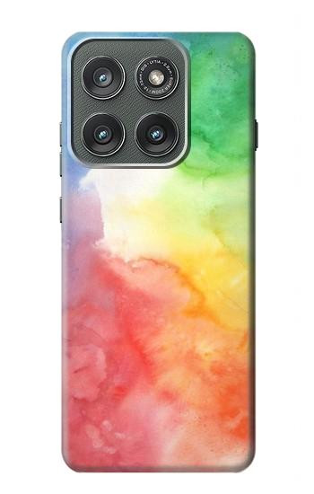 S2945 Colorful Watercolor Case For Motorola Edge (2025)