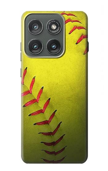 S3031 Yellow Softball Ball Case For Motorola Edge (2025)