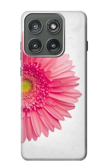 S3044 Vintage Pink Gerbera Daisy Case For Motorola Edge (2025)