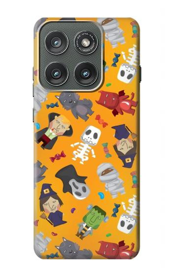 S3275 Cute Halloween Cartoon Pattern Case For Motorola Edge (2025)