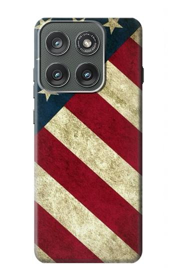 S3295 US National Flag Case For Motorola Edge (2025)