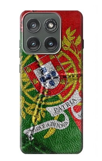S3300 Portugal Flag Vintage Football Graphic Case For Motorola Edge (2025)