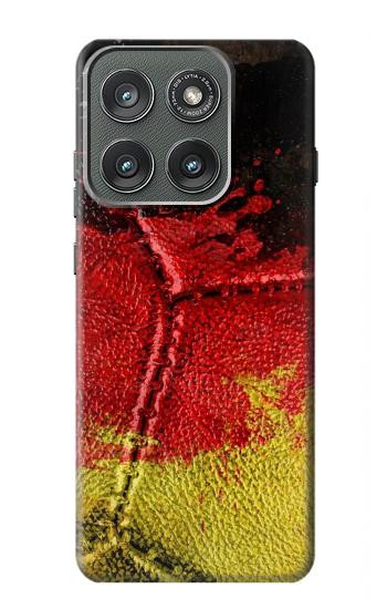 S3303 Germany Flag Vintage Football Graphic Case For Motorola Edge (2025)