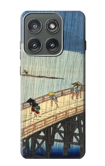 S3347 Utagawa Hiroshige Sudden shower Case For Motorola Edge (2025)
