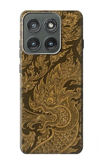S3382 Thai Art Naga Case For Motorola Edge (2025)