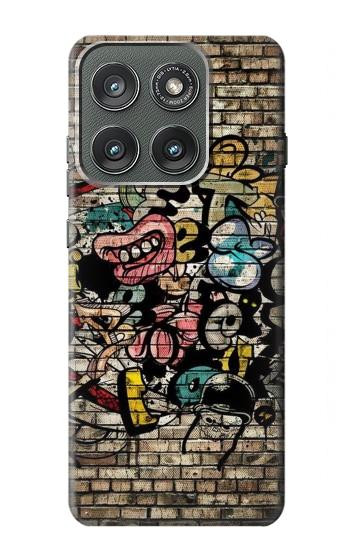 S3394 Graffiti Wall Case For Motorola Edge (2025)