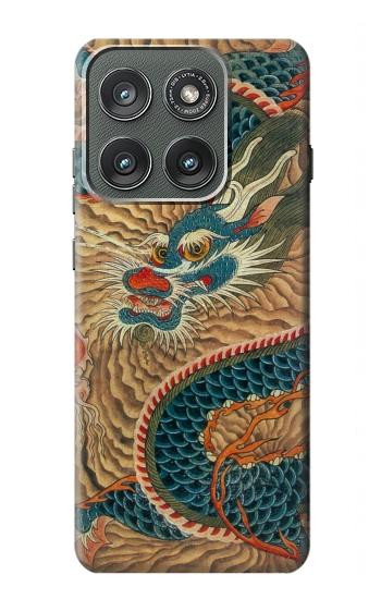 S3541 Dragon Cloud Painting Case For Motorola Edge (2025)