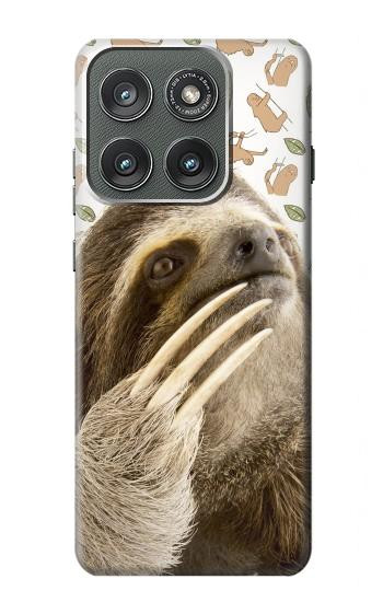 S3559 Sloth Pattern Case For Motorola Edge (2025)