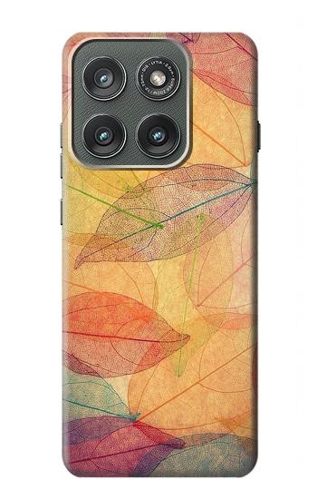 S3686 Fall Season Leaf Autumn Case For Motorola Edge (2025)