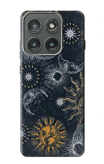S3702 Moon and Sun Case For Motorola Edge (2025)