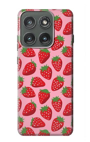 S3719 Strawberry Pattern Case For Motorola Edge (2025)