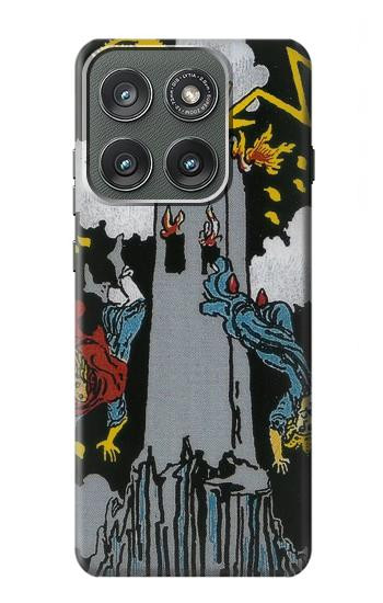 S3745 Tarot Card The Tower Case For Motorola Edge (2025)