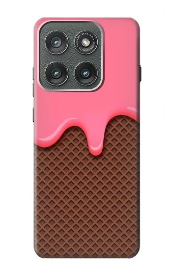 S3754 Strawberry Ice Cream Cone Case For Motorola Edge (2025)