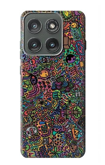 S3815 Psychedelic Art Case For Motorola Edge (2025)