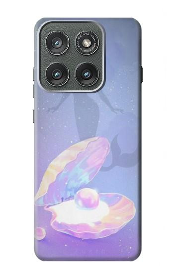 S3823 Beauty Pearl Mermaid Case For Motorola Edge (2025)