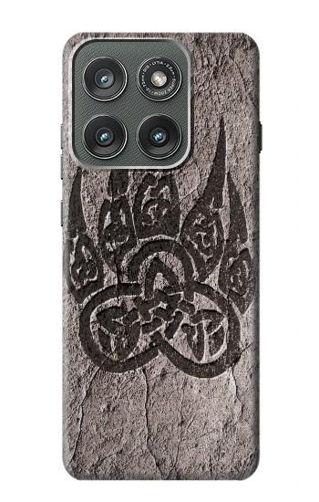 S3832 Viking Norse Bear Paw Berserkers Rock Case For Motorola Edge (2025)