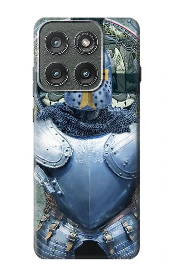 S3864 Medieval Templar Heavy Armor Knight Case For Motorola Edge (2025)