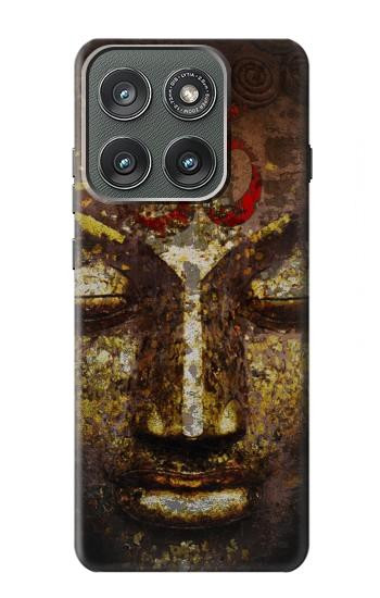 S3874 Buddha Face Ohm Symbol Case For Motorola Edge (2025)