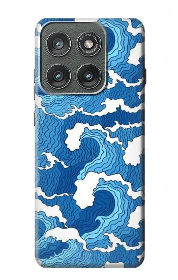 S3901 Aesthetic Storm Ocean Waves Case For Motorola Edge (2025)