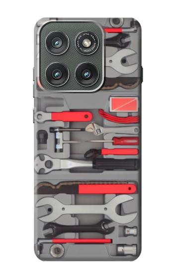 S3921 Bike Repair Tool Graphic Paint Case For Motorola Edge (2025)