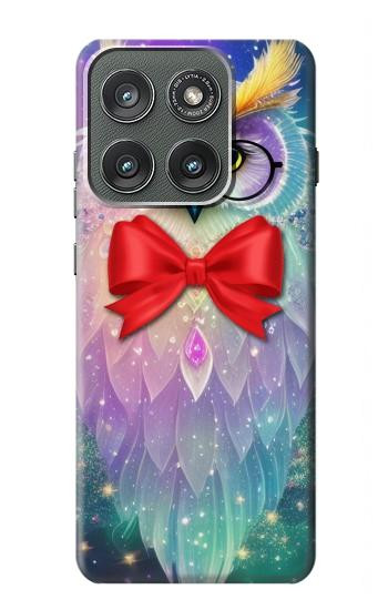 S3934 Fantasy Nerd Owl Case For Motorola Edge (2025)