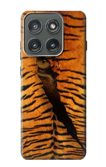 S3951 Tiger Eye Tear Marks Case For Motorola Edge (2025)