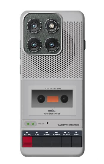 S3953 Vintage Cassette Player Graphic Case For Motorola Edge (2025)