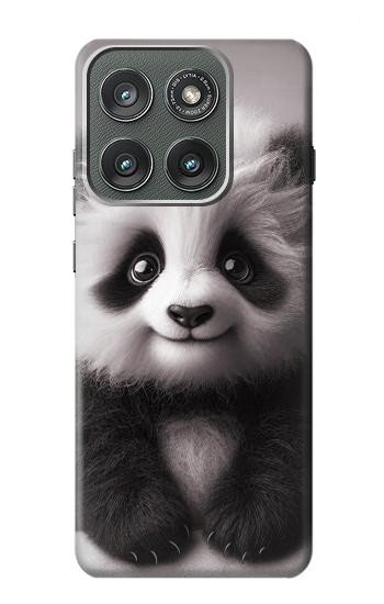 S3978 Cute Baby Panda Case For Motorola Edge (2025)