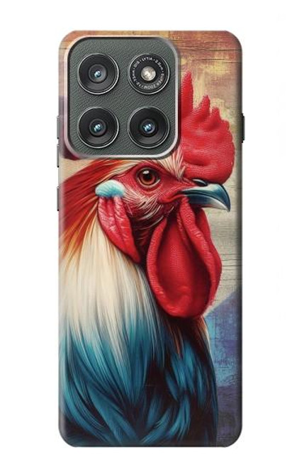 S3987 French Rooster Case For Motorola Edge (2025)